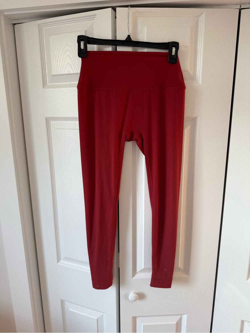 SET Active High-Waist Red Leggings